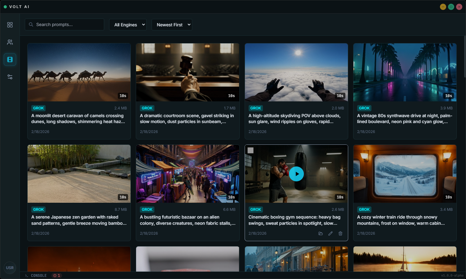 VOLT AI Video Library